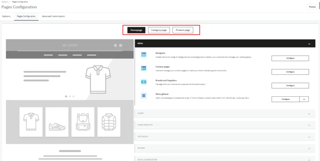 Krok 6 - Edycja stron